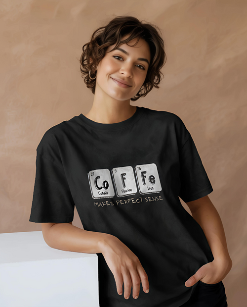 Coffee Unisex Oversized T-Shirt