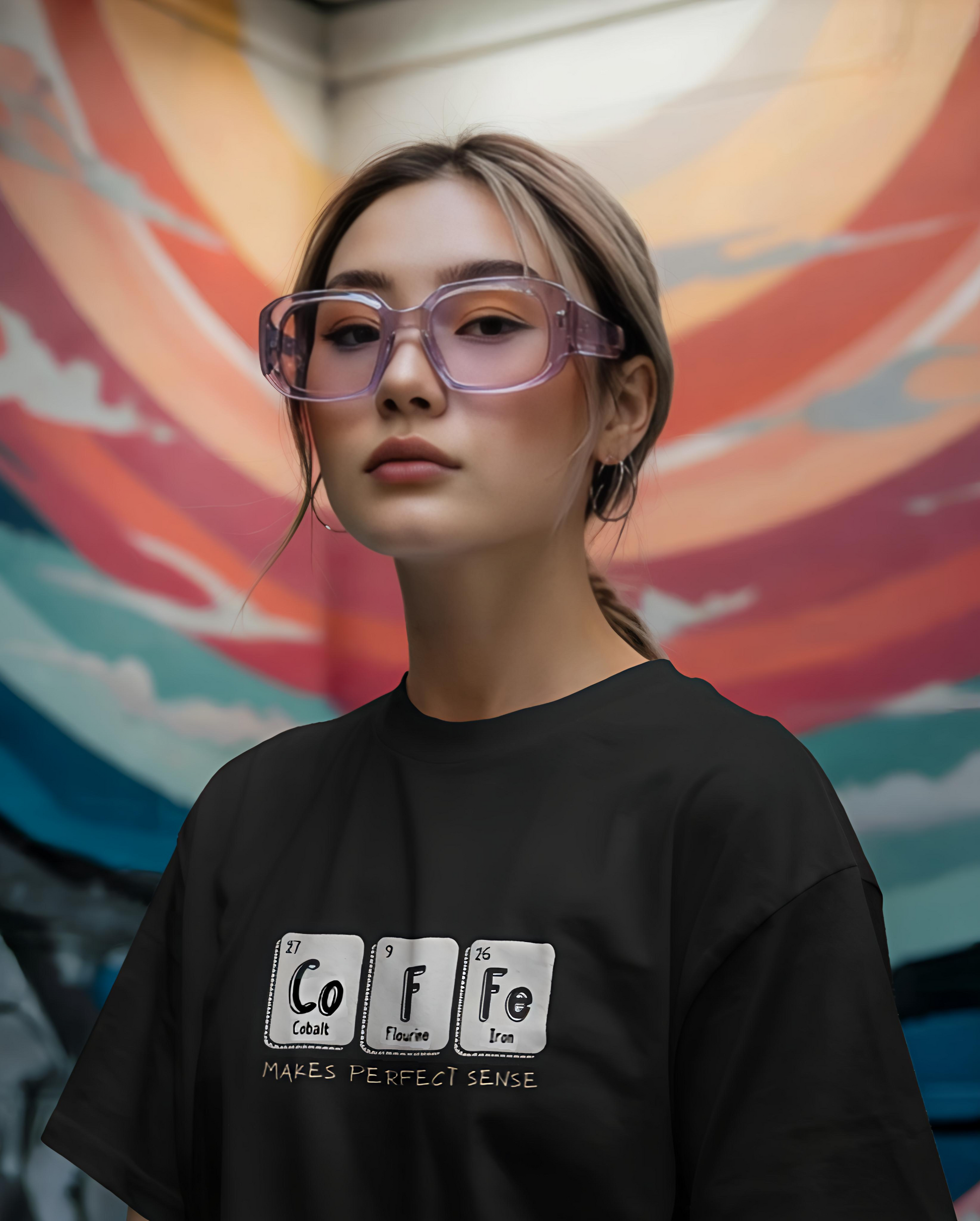 Coffee Unisex Oversized T-Shirt