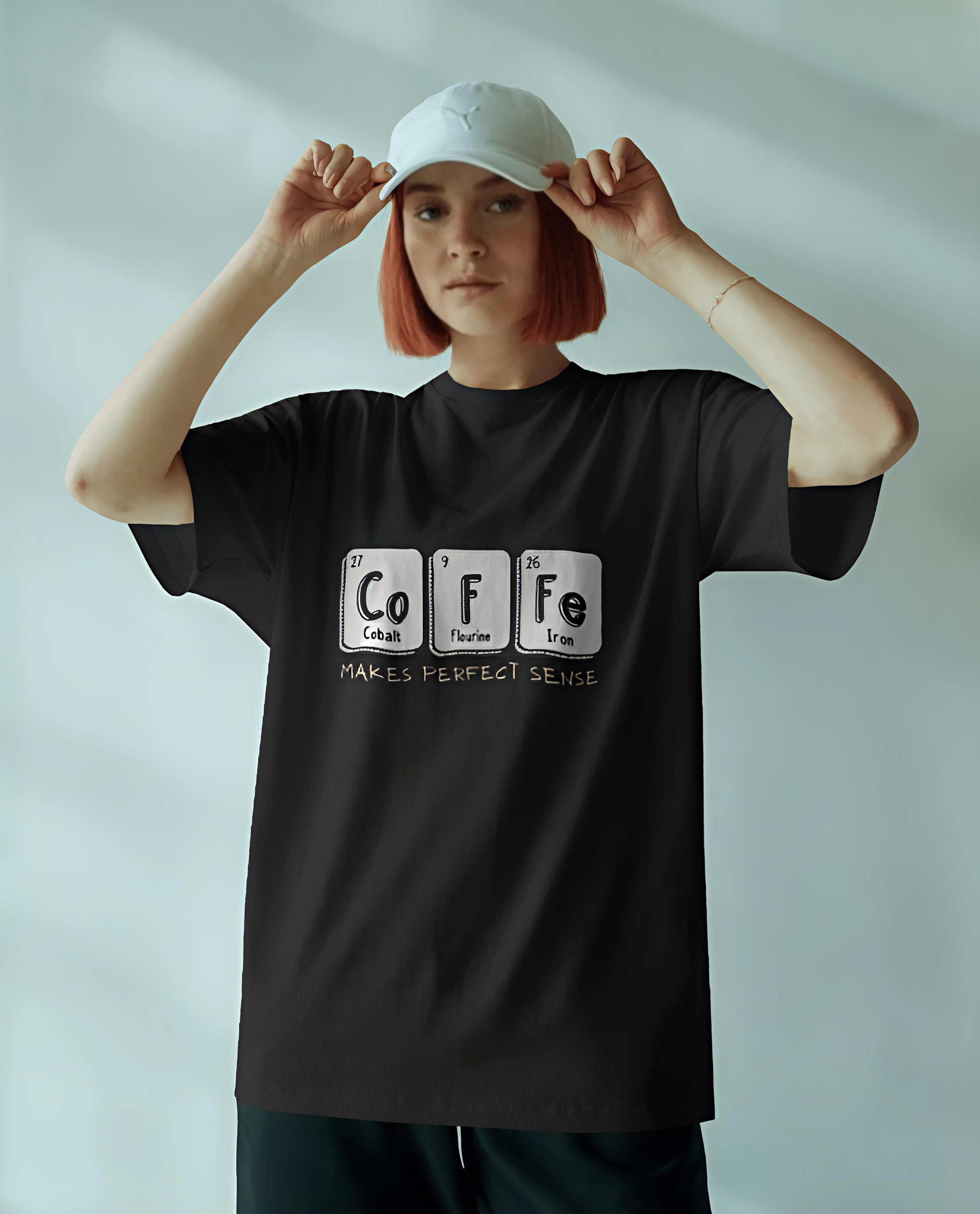 Coffee Unisex Oversized T-Shirt