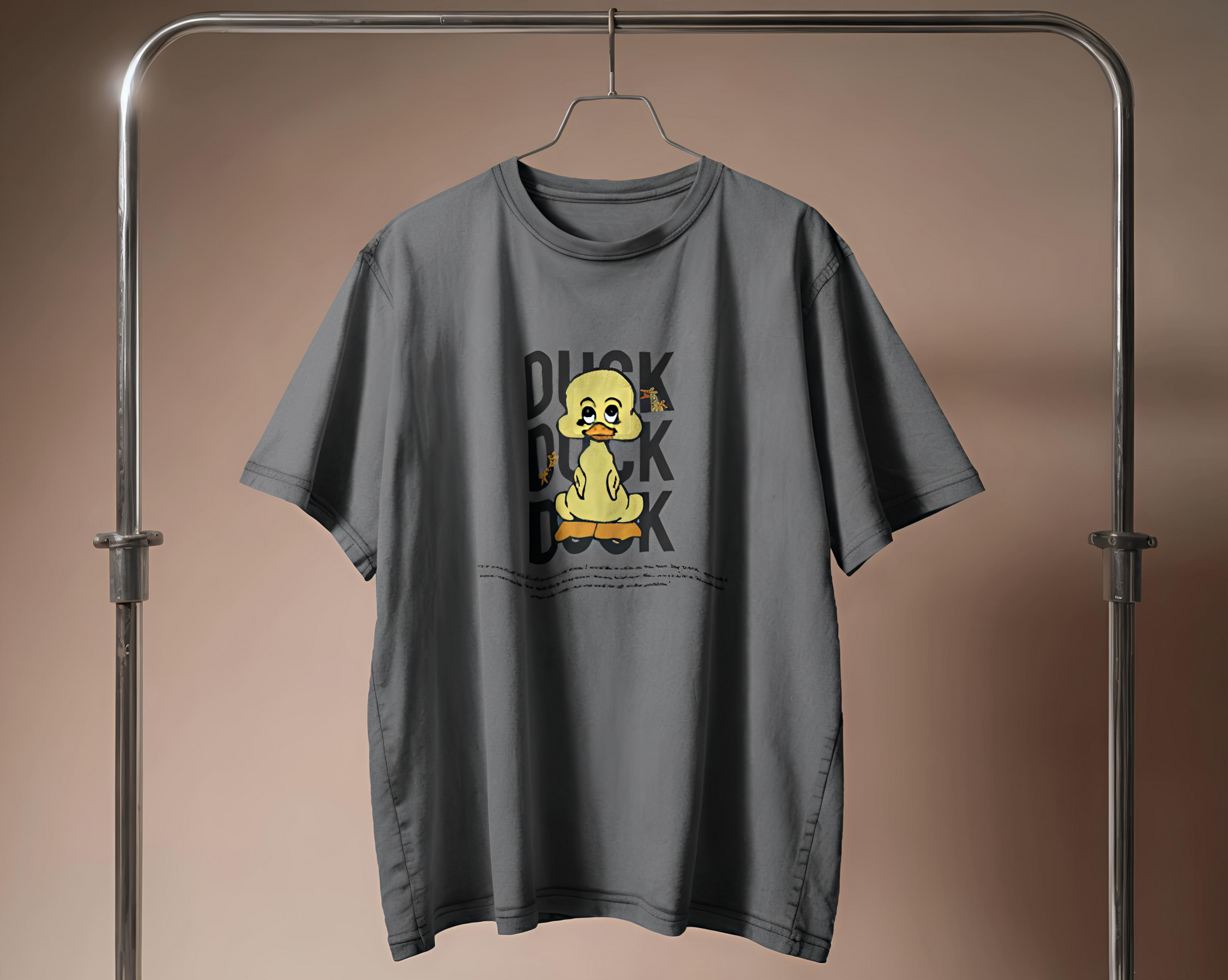 Duck Duck Duck Oversized Tee (Unisex)