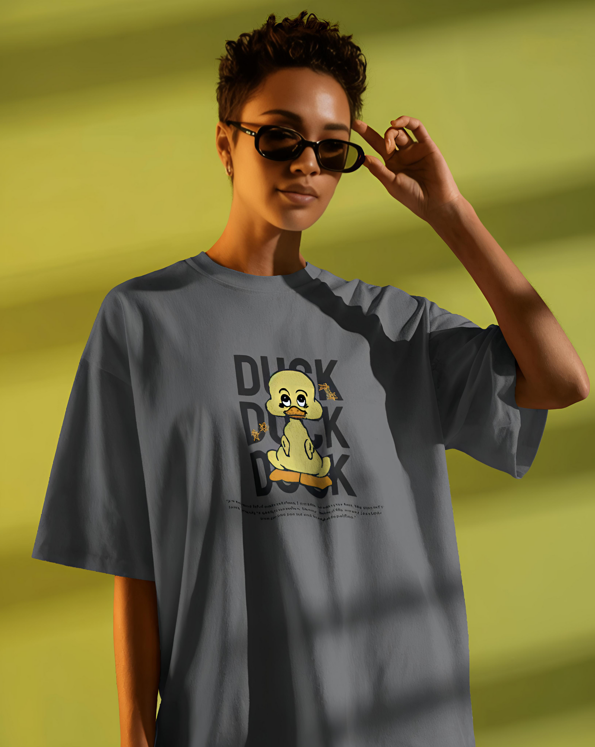 Duck Duck Duck Oversized Tee (Unisex)