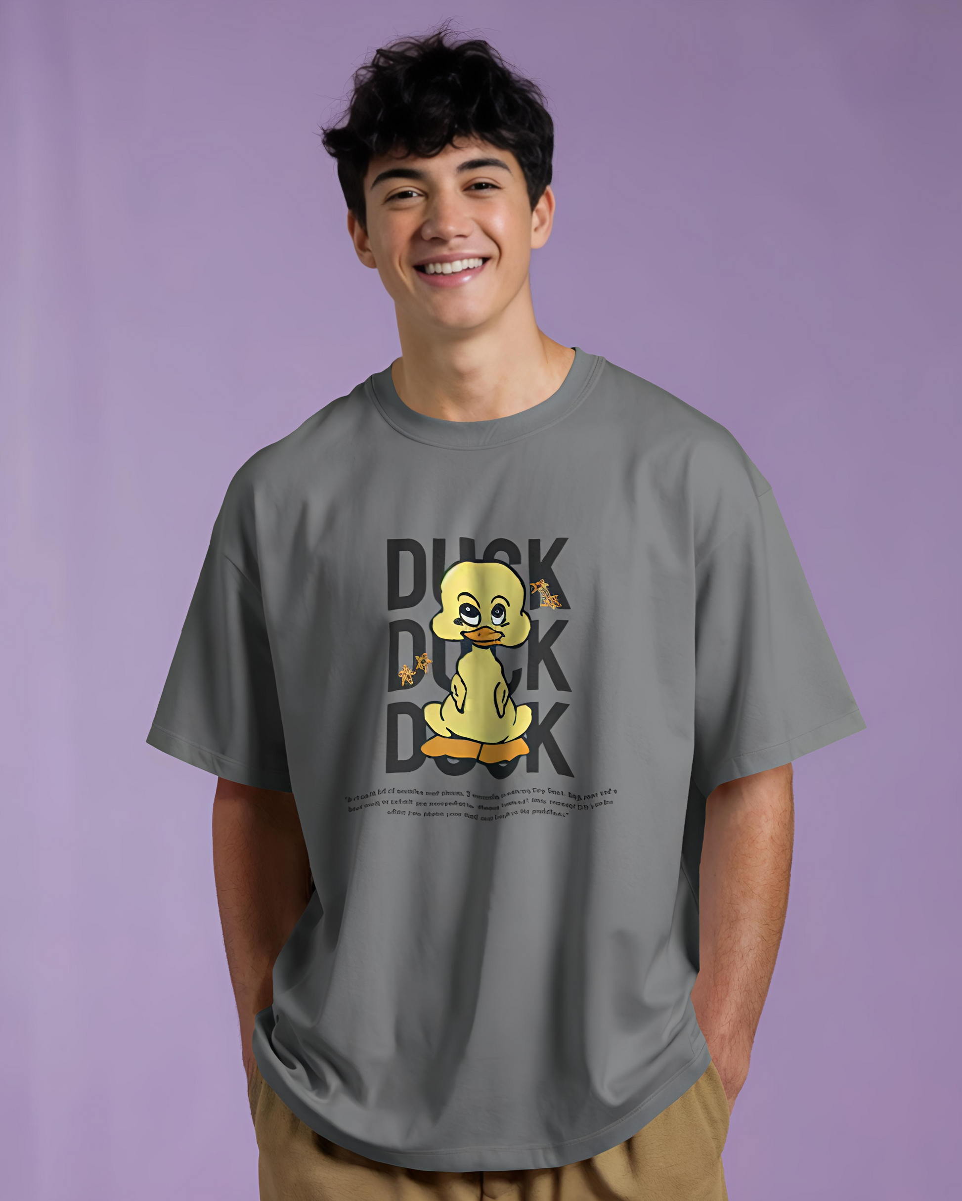Duck Duck Duck Oversized Tee (Unisex)