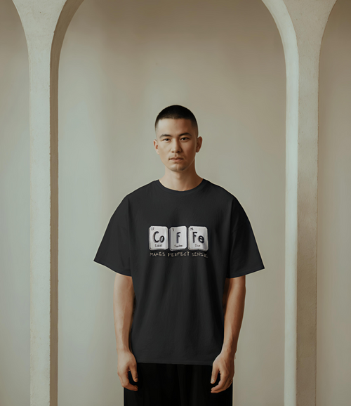 Coffee Unisex Oversized T-Shirt