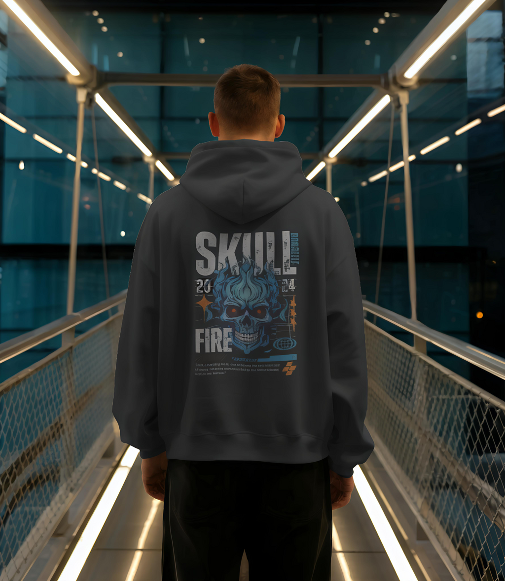 Skull Fire Hoodie