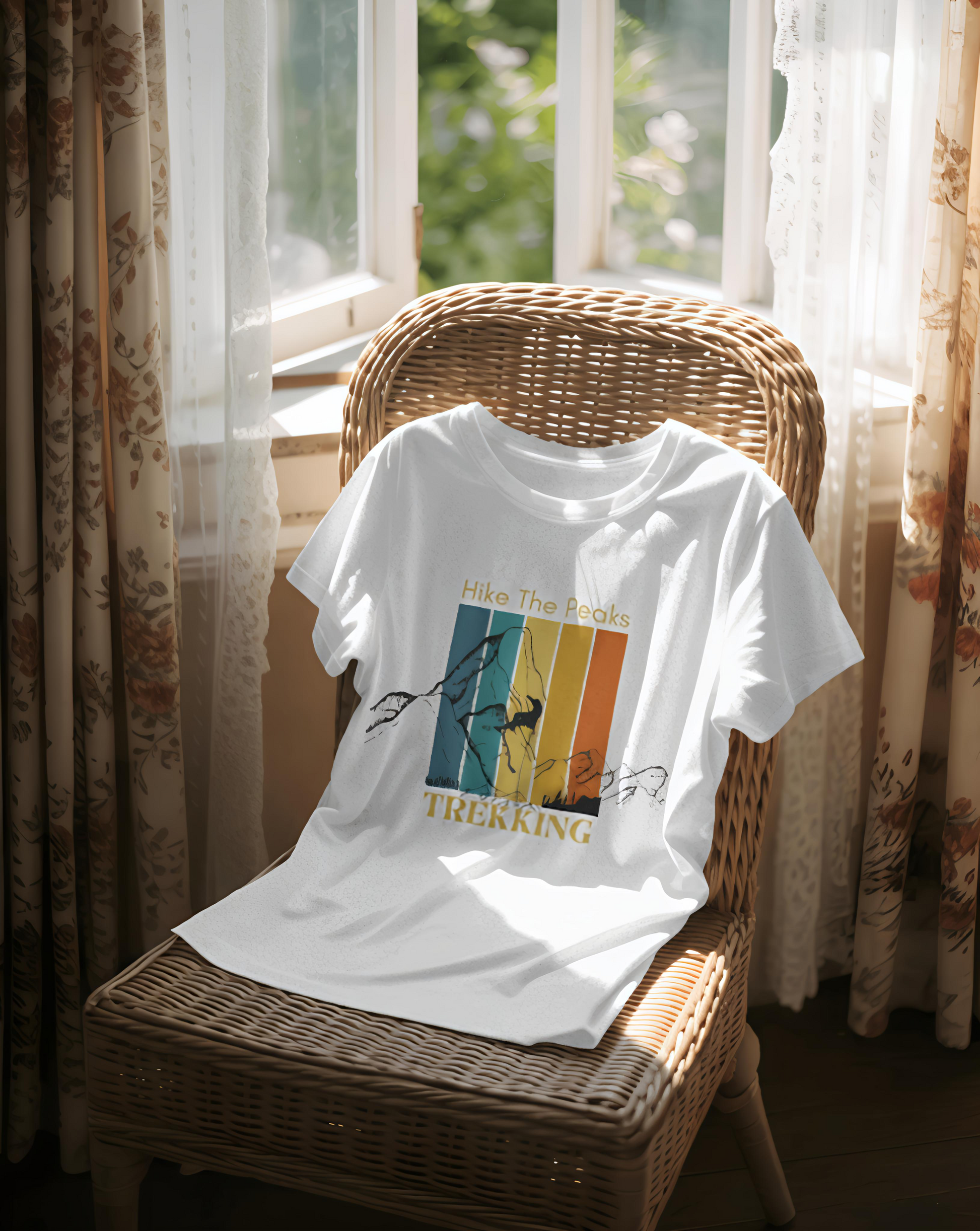 Trekking – Hike the Peaks Regular Fit Tee (Unisex)